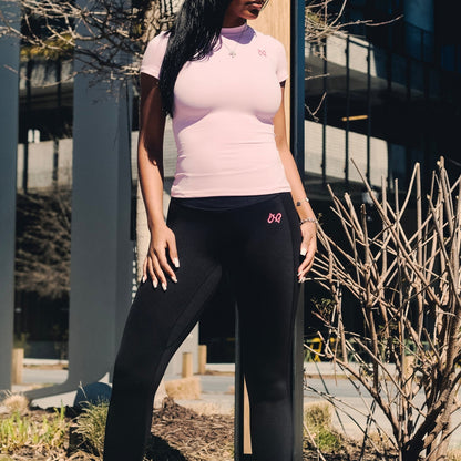KAIRO Leggings Pink Logo