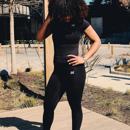KAIRO Leggings White Logo